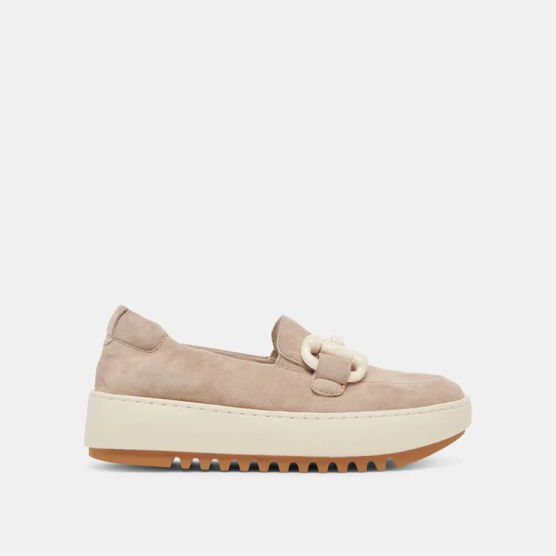 ANDRES SNEAKERS TAUPE SUEDE sold by Dolce Vita