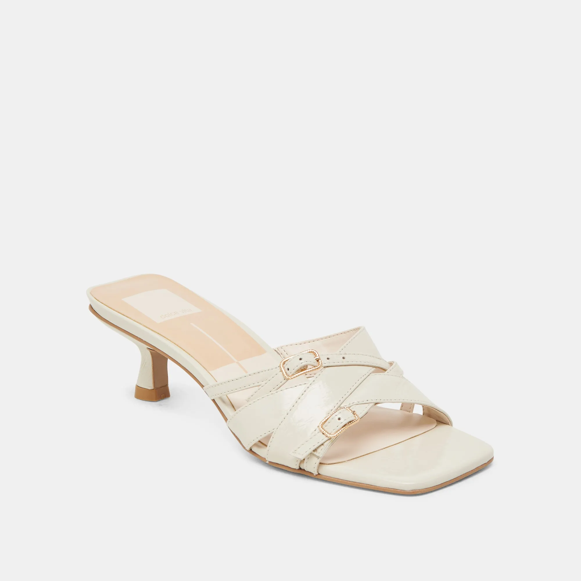 BRYANT HEELS IVORY CRINKLE PATENT sold by Dolce Vita product image thumbnail 2