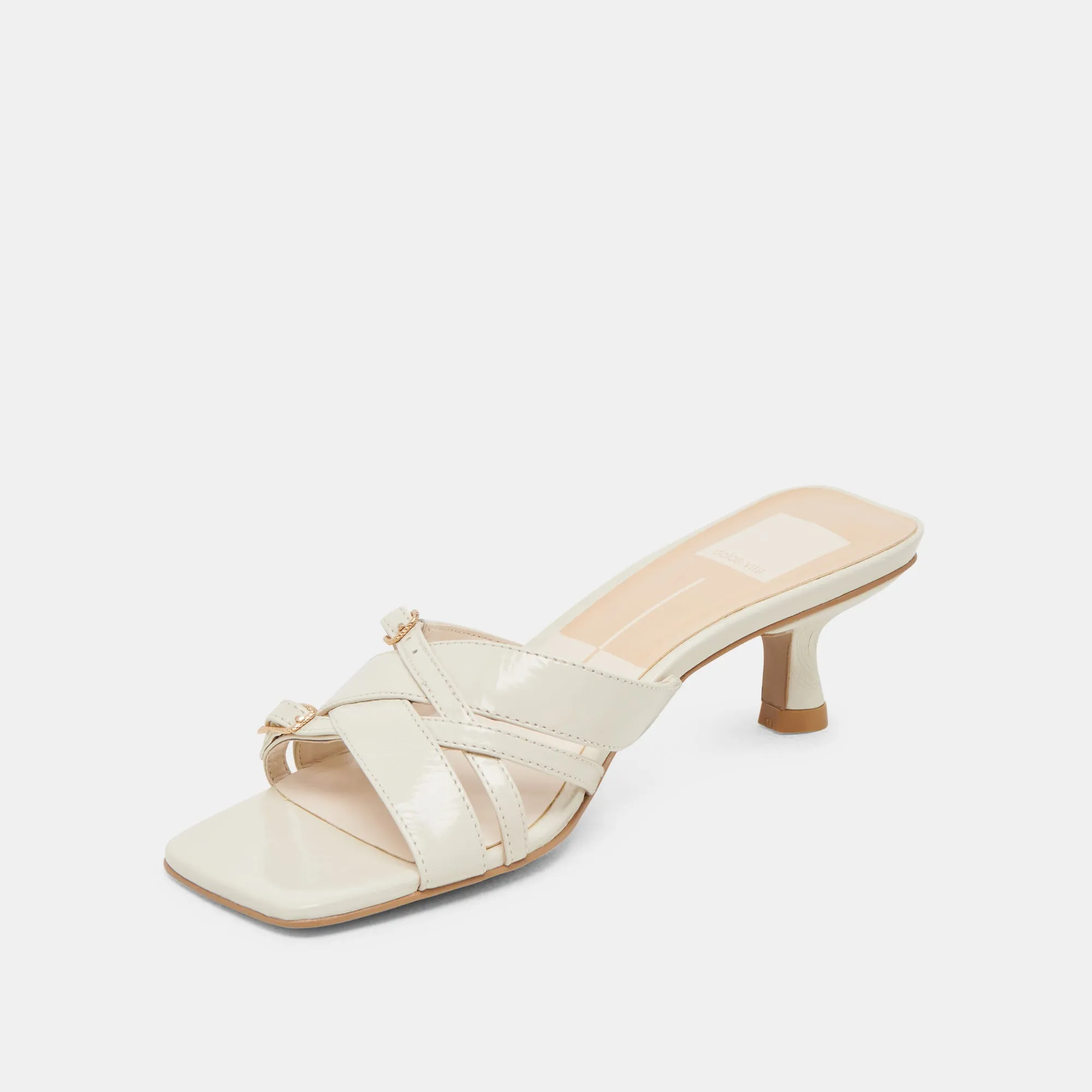BRYANT HEELS IVORY CRINKLE PATENT sold by Dolce Vita product image thumbnail 4