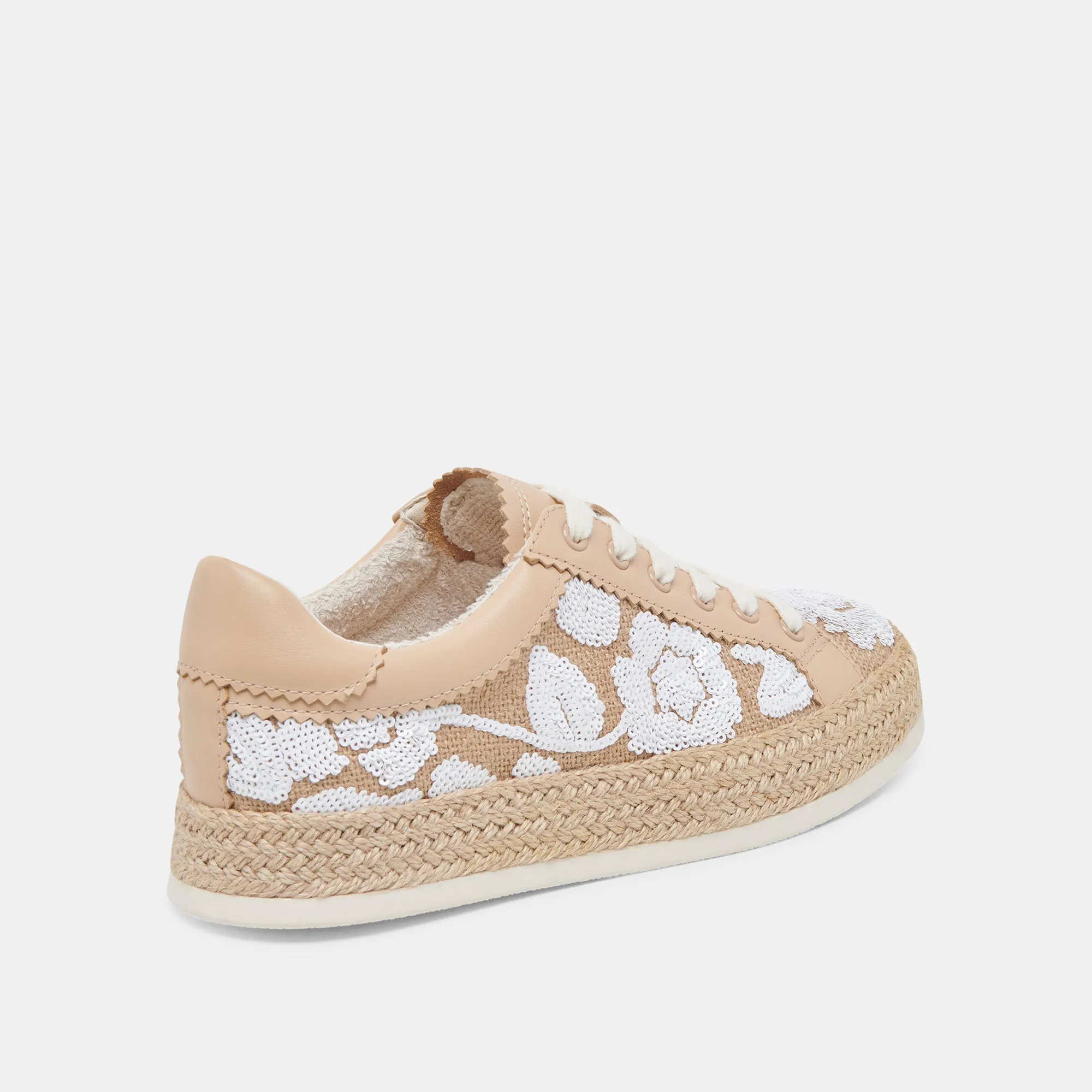 AZALIA SNEAKERS NATURAL MULTI FLORAL SEQUIN sold by Dolce Vita product image thumbnail 3