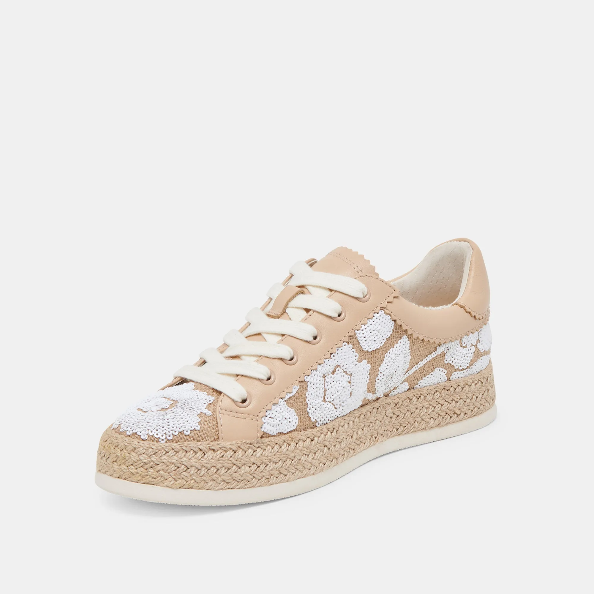 AZALIA SNEAKERS NATURAL MULTI FLORAL SEQUIN sold by Dolce Vita product image thumbnail 4