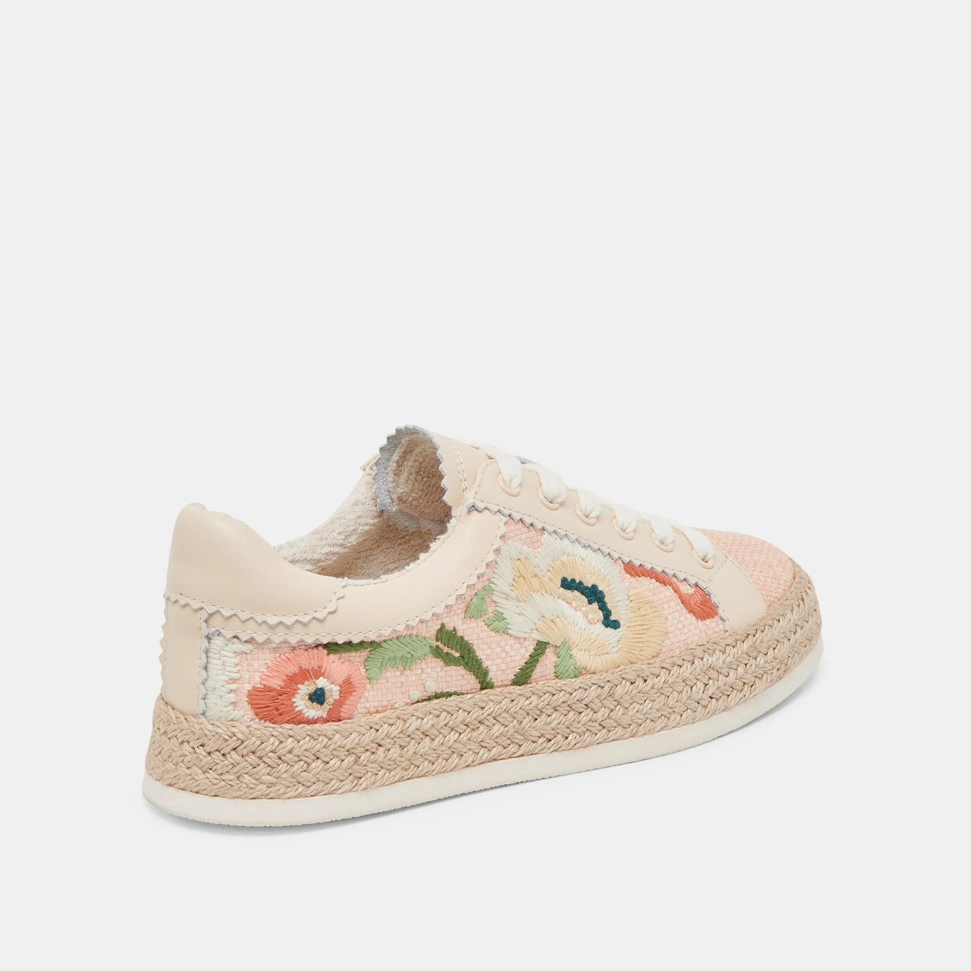 AZALIA SNEAKERS PINK FLORAL RAFFIA sold by Dolce Vita product image thumbnail 3