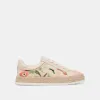 AZALIA SNEAKERS PINK FLORAL RAFFIA sold by Dolce Vita