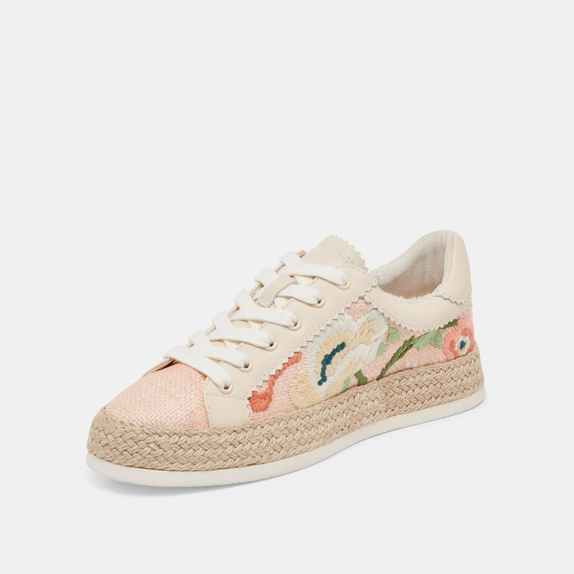 AZALIA SNEAKERS PINK FLORAL RAFFIA sold by Dolce Vita product image thumbnail 4