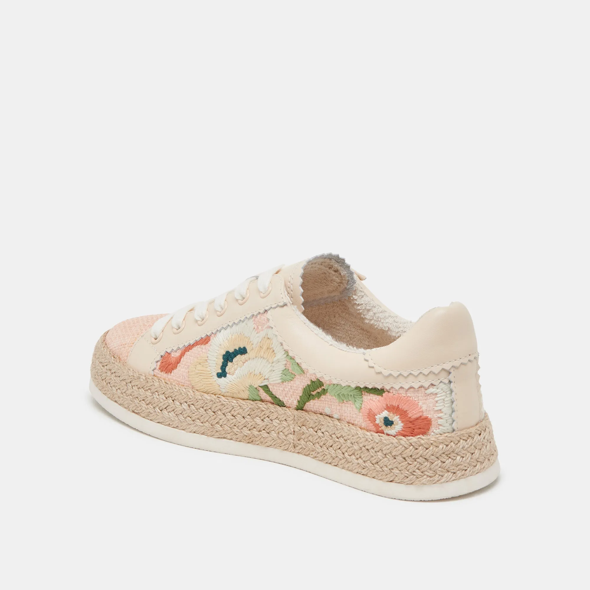 AZALIA SNEAKERS PINK FLORAL RAFFIA sold by Dolce Vita product image thumbnail 5