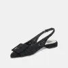 PAULEY FLATS ONYX MACRAME sold by Dolce Vita