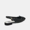 PAULEY FLATS ONYX MACRAME sold by Dolce Vita