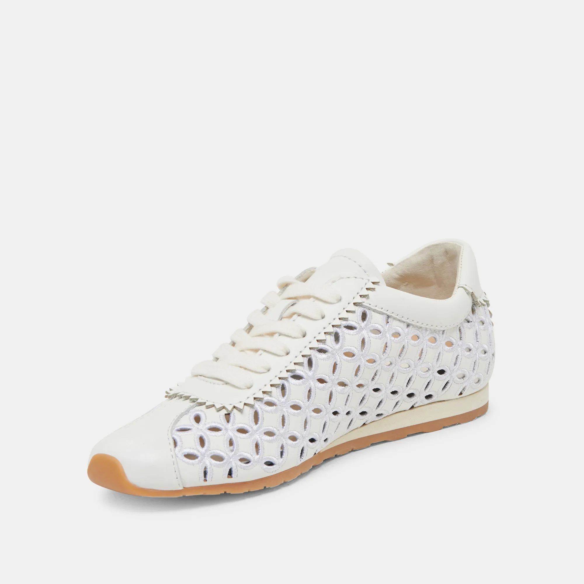 DANIE EYELET PERF SNEAKERS TRUE WHITE LEATHER sold by Dolce Vita product image thumbnail 4