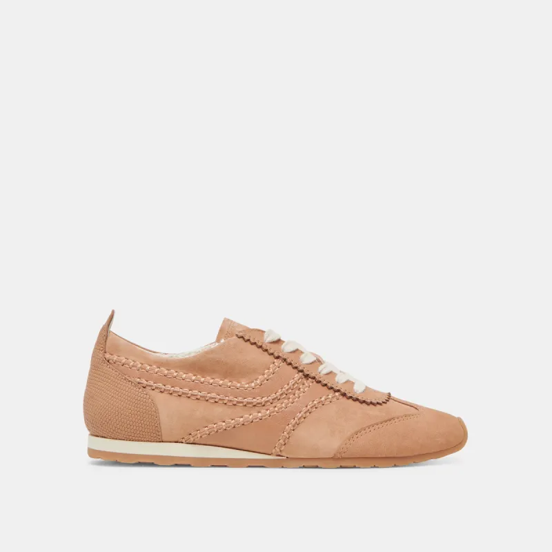 DELANY SNEAKERS TOFFEE NUBUCK sold by Dolce Vita