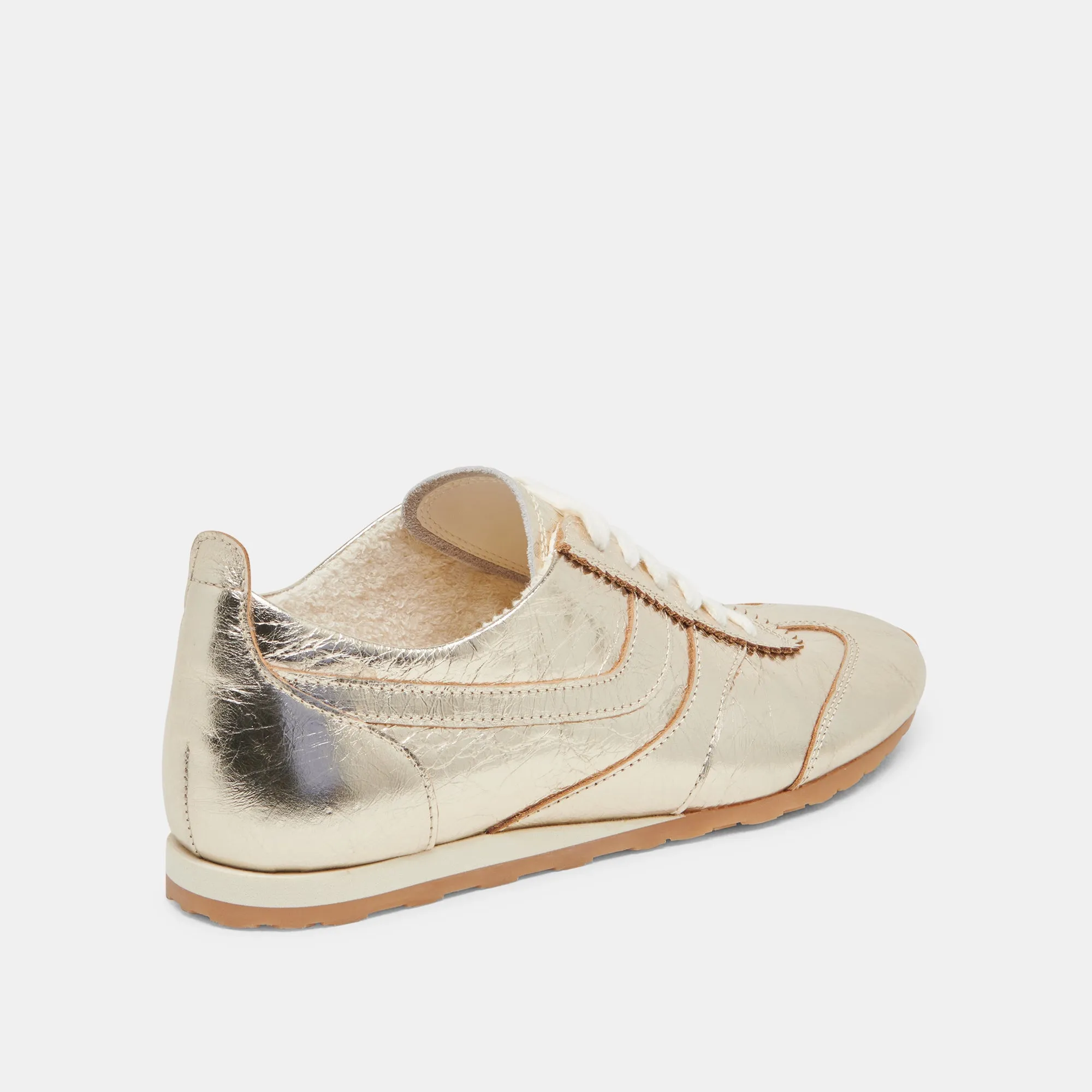 DELANY SNEAKERS LIGHT GOLD CRINKLE PATENT sold by Dolce Vita product image thumbnail 3