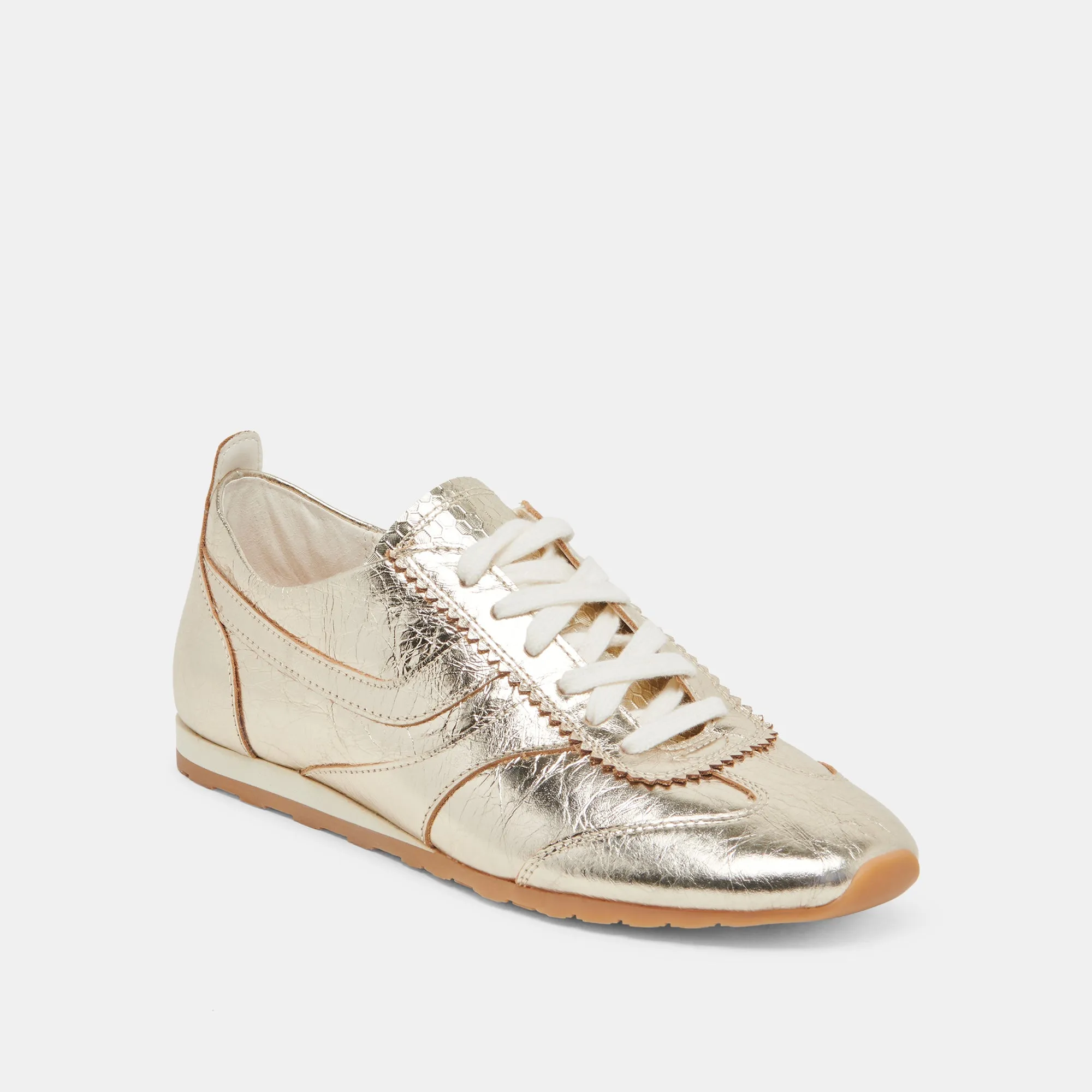 DELANY SNEAKERS LIGHT GOLD CRINKLE PATENT sold by Dolce Vita product image thumbnail 2