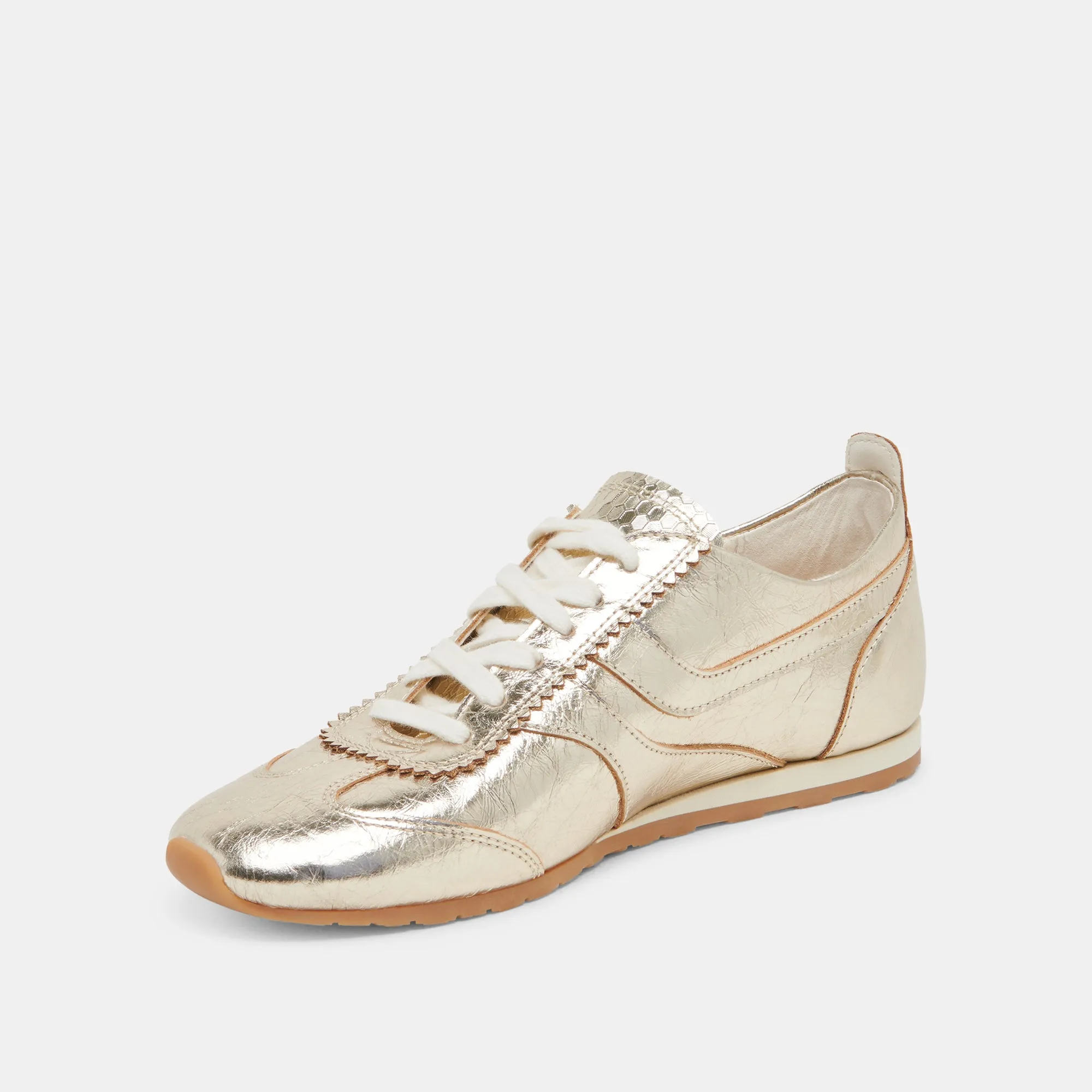 DELANY SNEAKERS LIGHT GOLD CRINKLE PATENT sold by Dolce Vita product image thumbnail 4