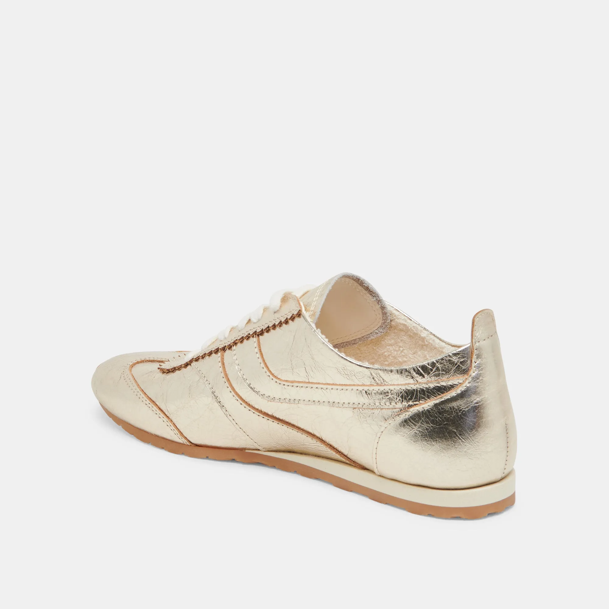 DELANY SNEAKERS LIGHT GOLD CRINKLE PATENT sold by Dolce Vita product image thumbnail 5