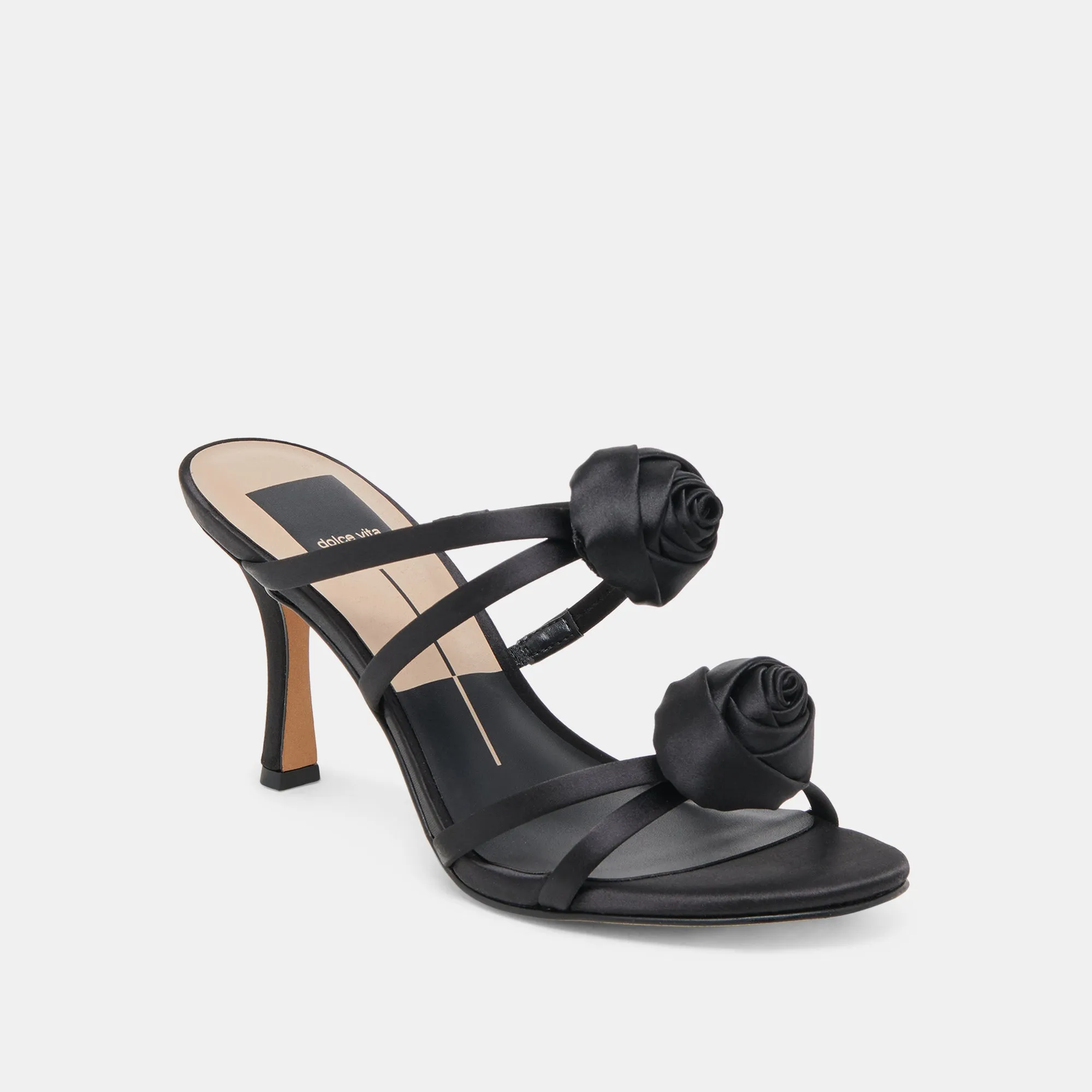 LINZY HEELS ONYX SATIN sold by Dolce Vita product image thumbnail 2