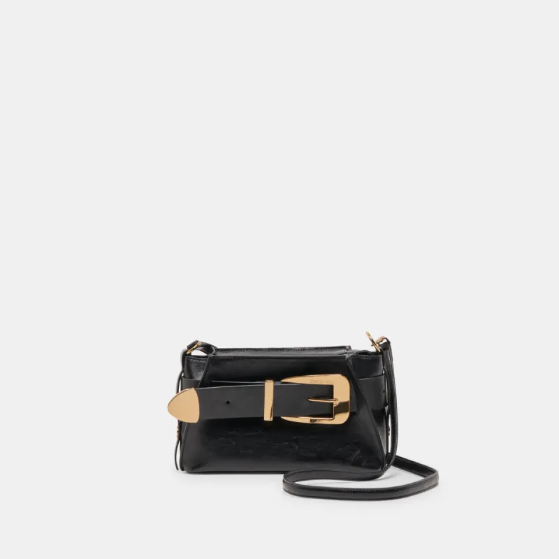 WENDY CROSSBODY BLACK LEATHER sold by Dolce Vita