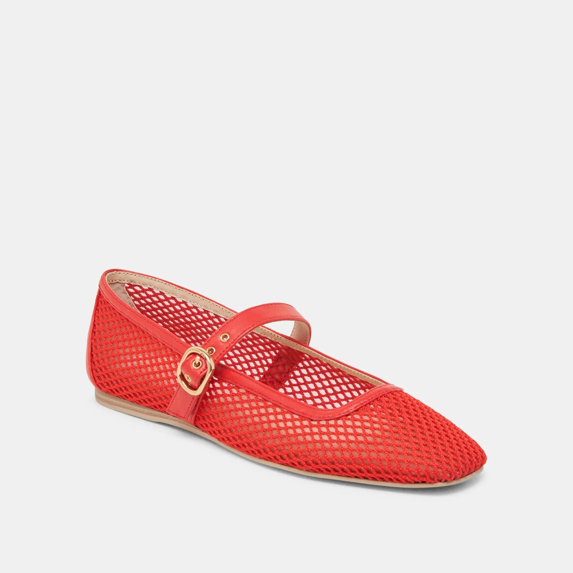 RODNI MESH BALLET FLATS CHILI WOVEN MESH sold by Dolce Vita product image thumbnail 2