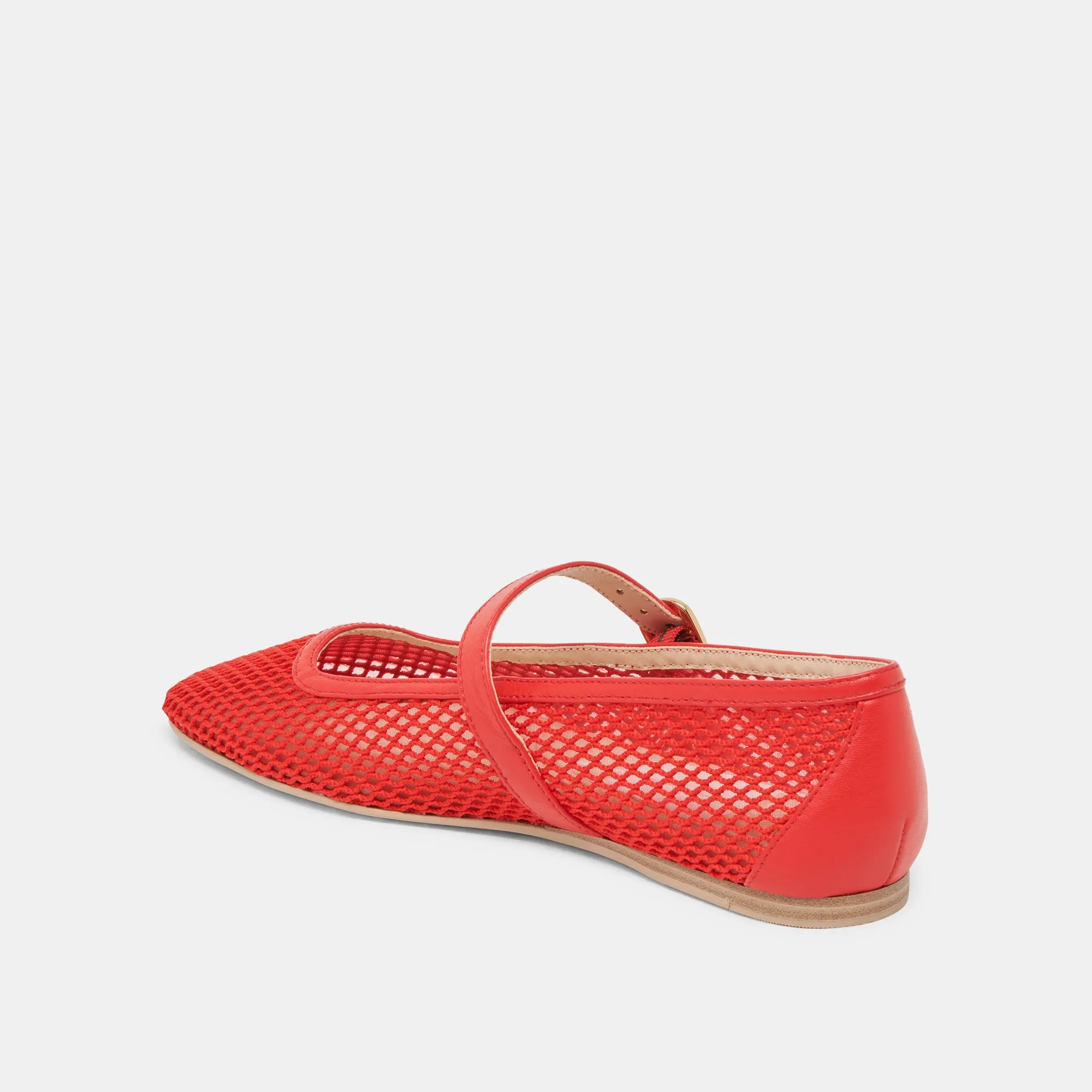 RODNI MESH BALLET FLATS CHILI WOVEN MESH sold by Dolce Vita product image thumbnail 5