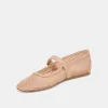RODNI MESH BALLET FLATS LIGHT TAN WOVEN MESH sold by Dolce Vita