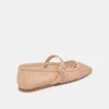 RODNI MESH BALLET FLATS LIGHT TAN WOVEN MESH sold by Dolce Vita