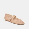 RODNI MESH BALLET FLATS LIGHT TAN WOVEN MESH sold by Dolce Vita