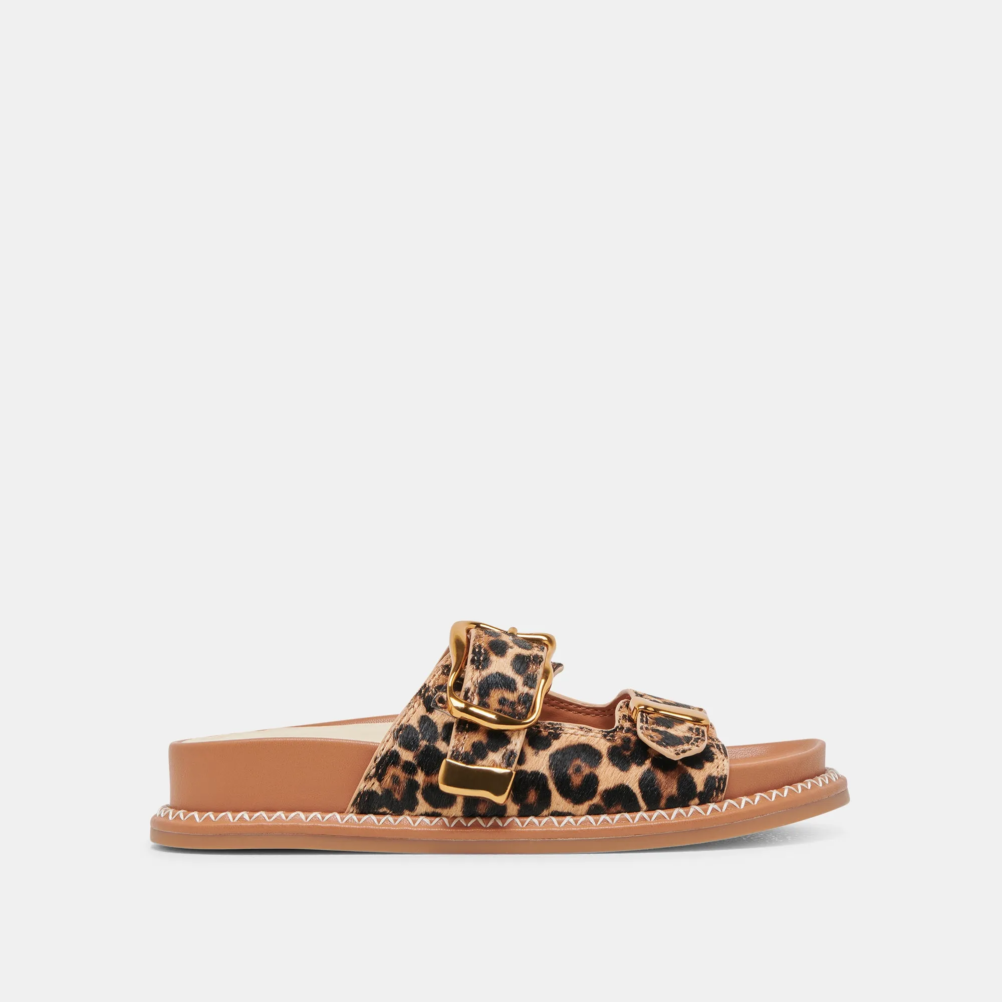 SEVANA SANDALS DK LEOPARD CALF HAIR sold by Dolce Vita
