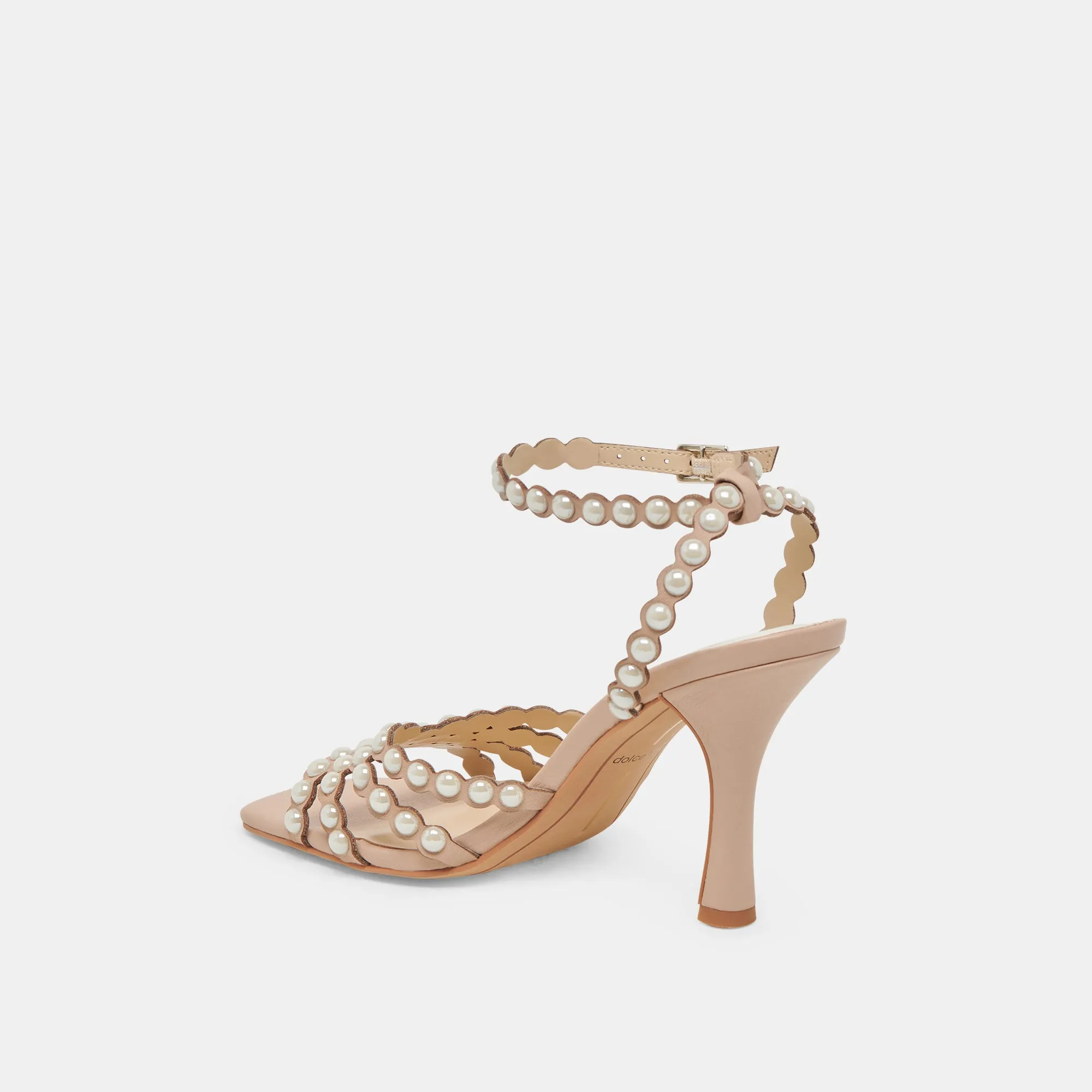 HELLEN PEARL HEELS LT BLUSH LEATHER sold by Dolce Vita product image thumbnail 5