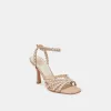 HELLEN PEARL HEELS LT BLUSH LEATHER sold by Dolce Vita