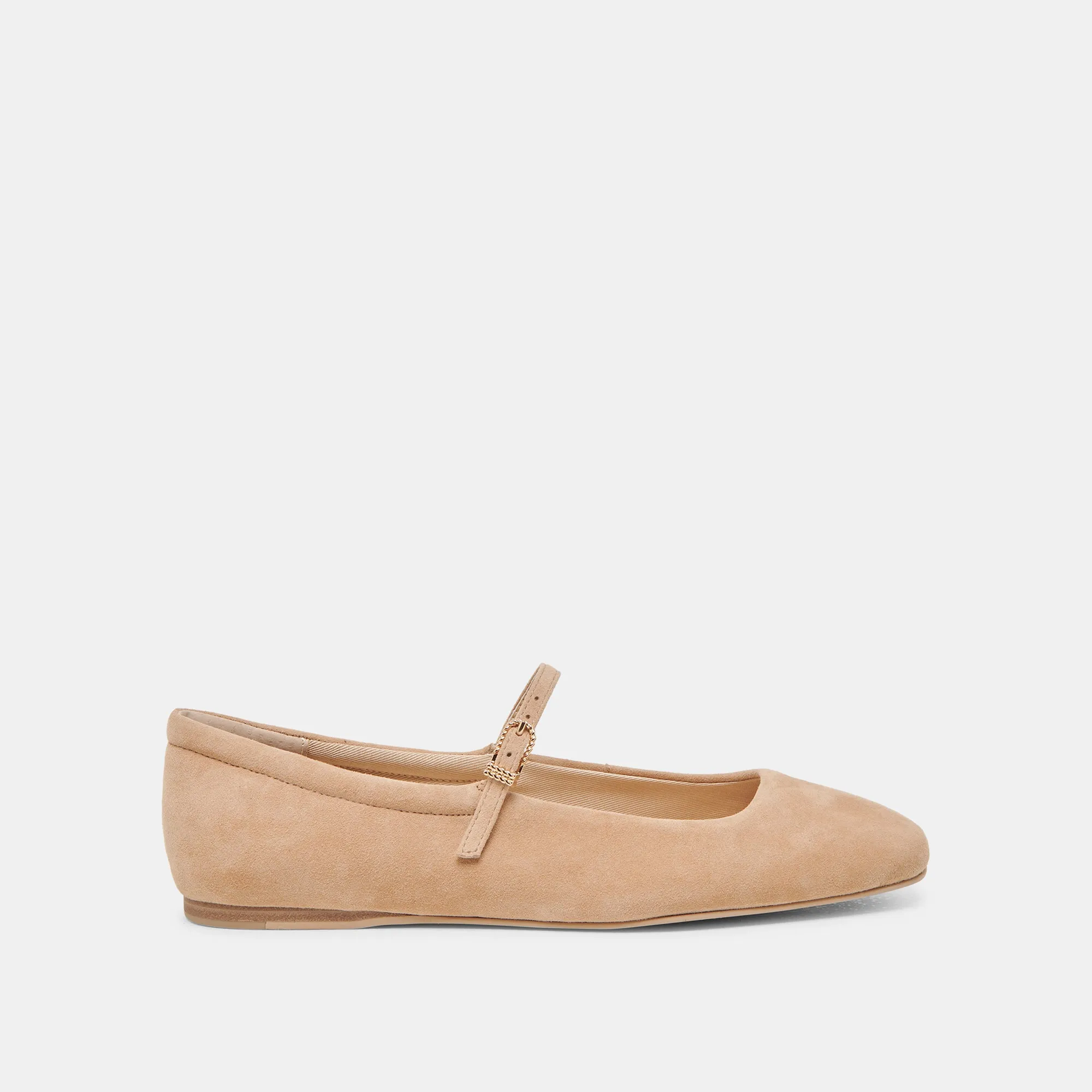 REYES BALLET FLATS BAMBOO SUEDE sold by Dolce Vita