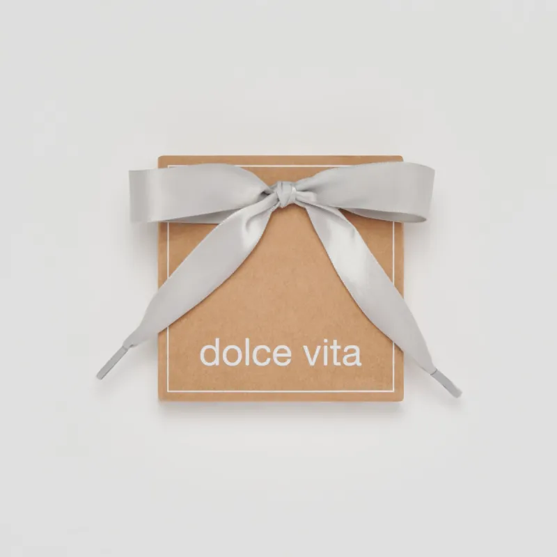 SATIN LACE SILVER sold by Dolce Vita