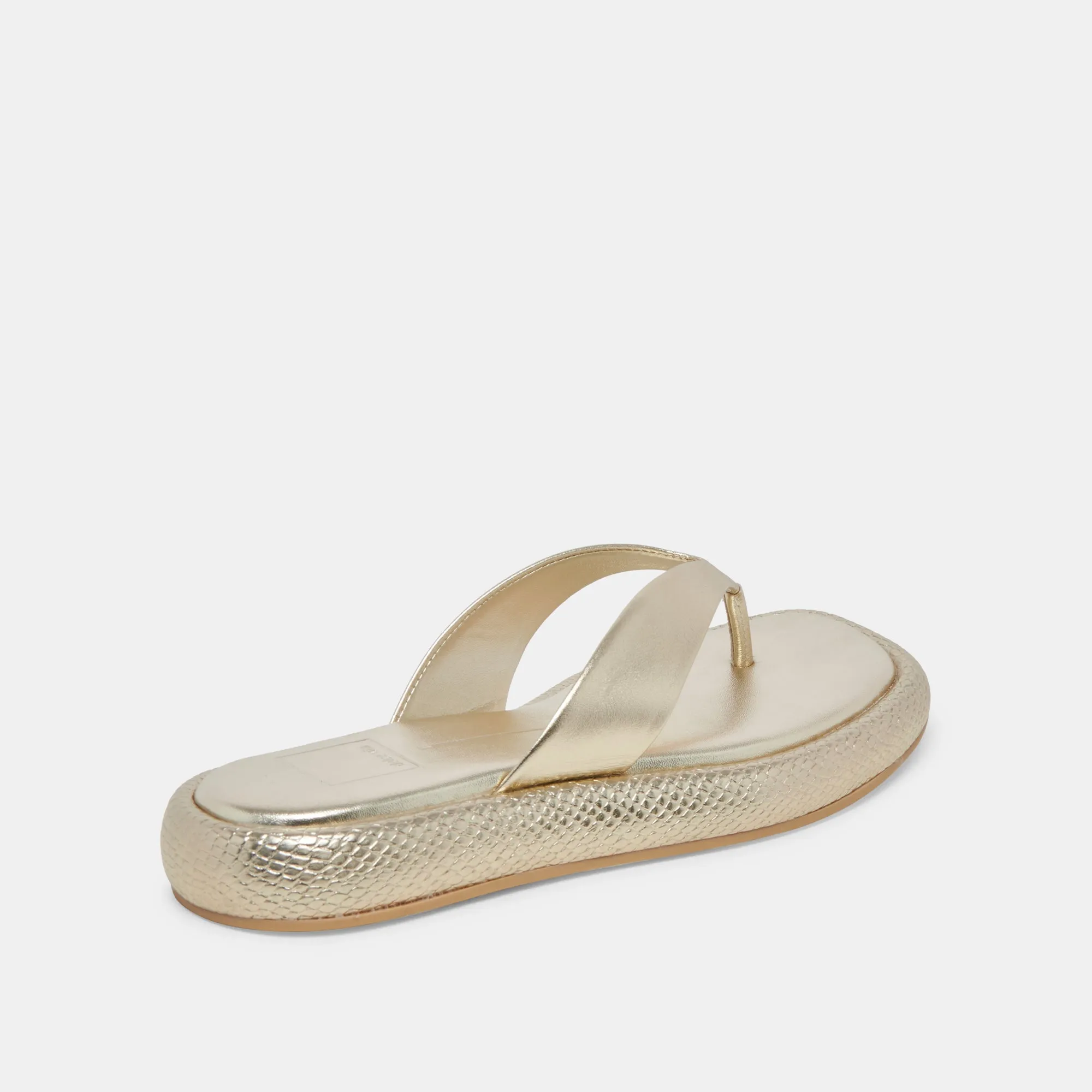 ADIN SANDALS PLATINUM DISTRESSED LEATHER sold by Dolce Vita product image thumbnail 3