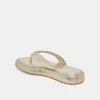 ADIN SANDALS PLATINUM DISTRESSED LEATHER sold by Dolce Vita