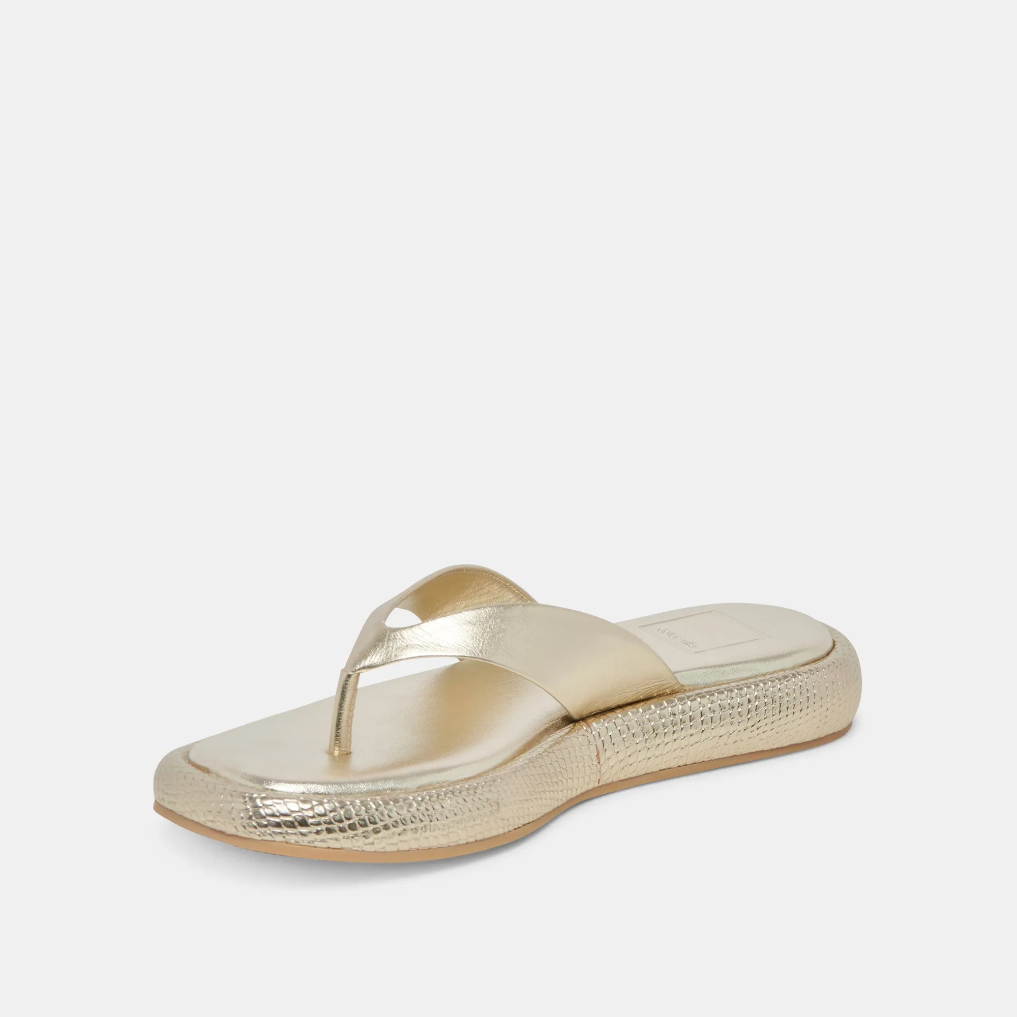 ADIN SANDALS PLATINUM DISTRESSED LEATHER sold by Dolce Vita product image thumbnail 4