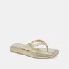 ADIN SANDALS PLATINUM DISTRESSED LEATHER sold by Dolce Vita