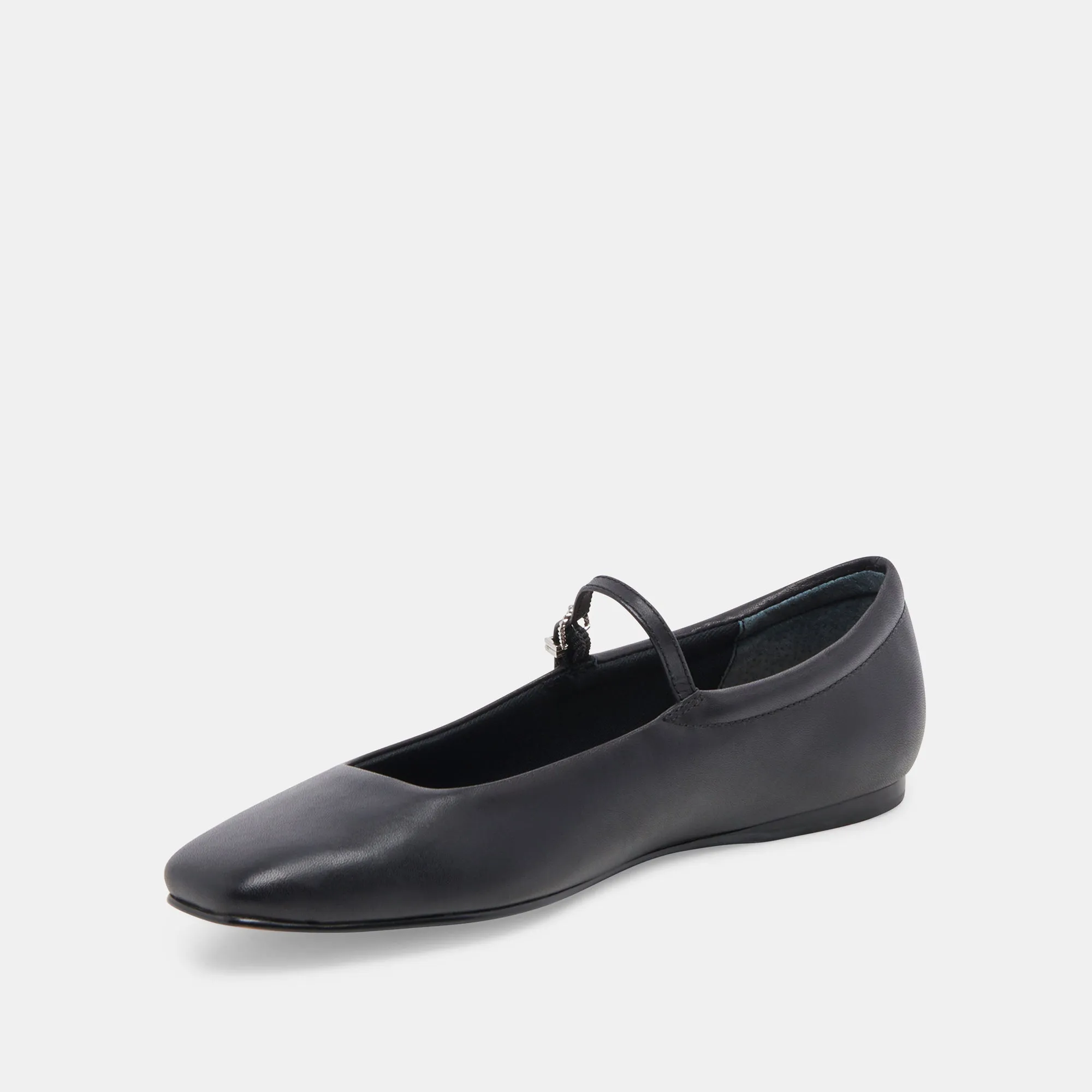 REYES WIDE BALLET FLATS BLACK LEATHER sold by Dolce Vita product image thumbnail 3
