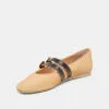 BAYLEE BALLET FLATS NATURAL RAFFIA sold by Dolce Vita