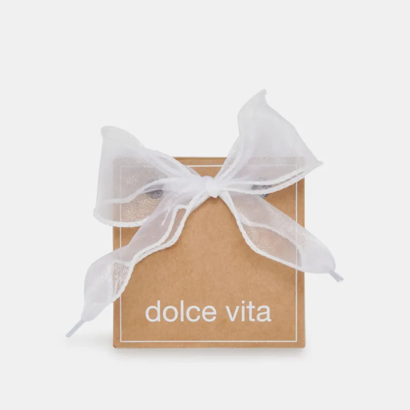 CURLY ORGANZA LACE WHITE sold by Dolce Vita