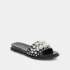 GABBI PEARL SANDALS BLACK PEARLS - re:vita sold by Dolce Vita