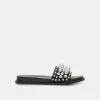 GABBI PEARL SANDALS BLACK PEARLS - re:vita sold by Dolce Vita