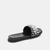 GABBI PEARL SANDALS BLACK PEARLS - re:vita sold by Dolce Vita