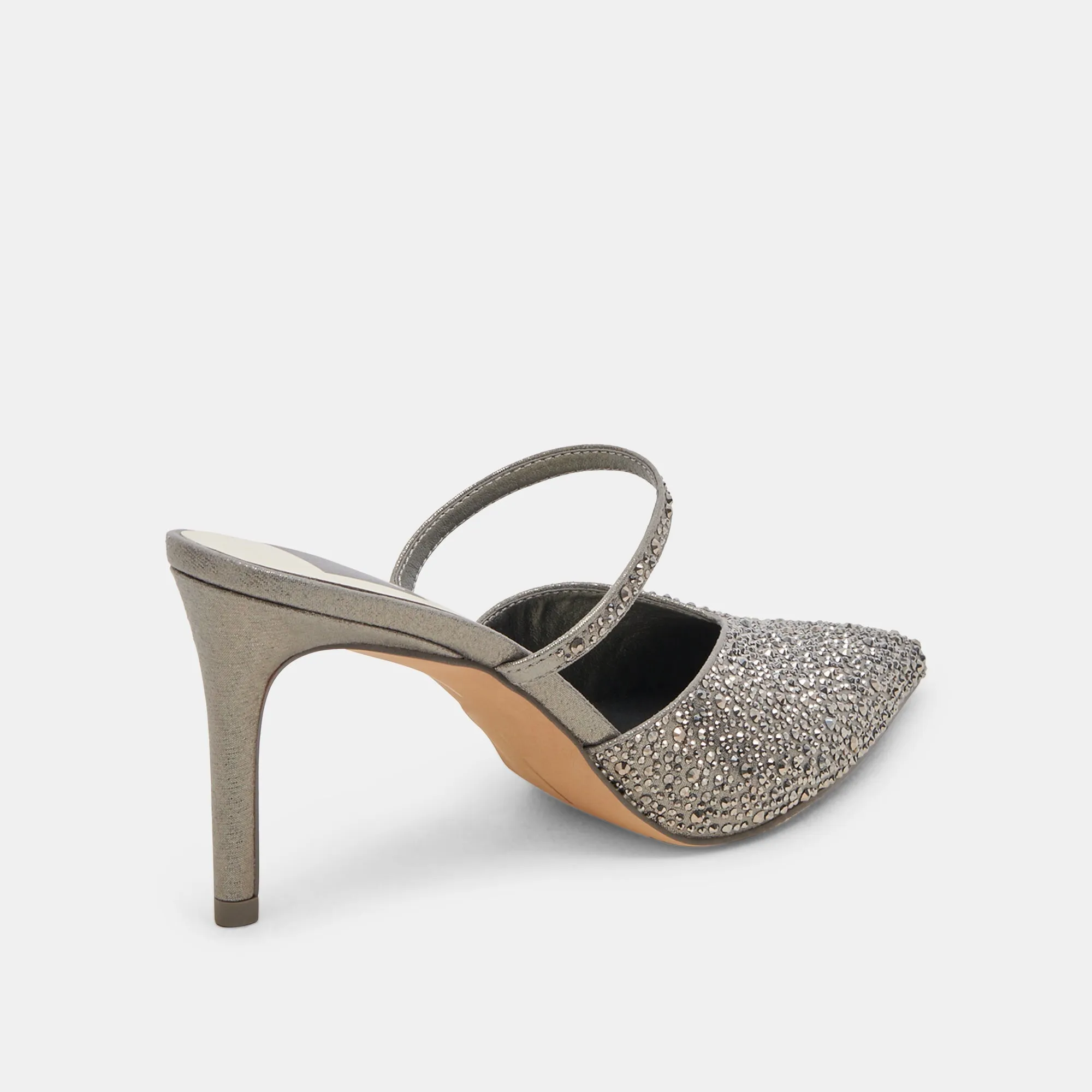 KANIKA CRYSTAL HEELS GUNMETAL FABRIC - re:vita sold by Dolce Vita product image thumbnail 3