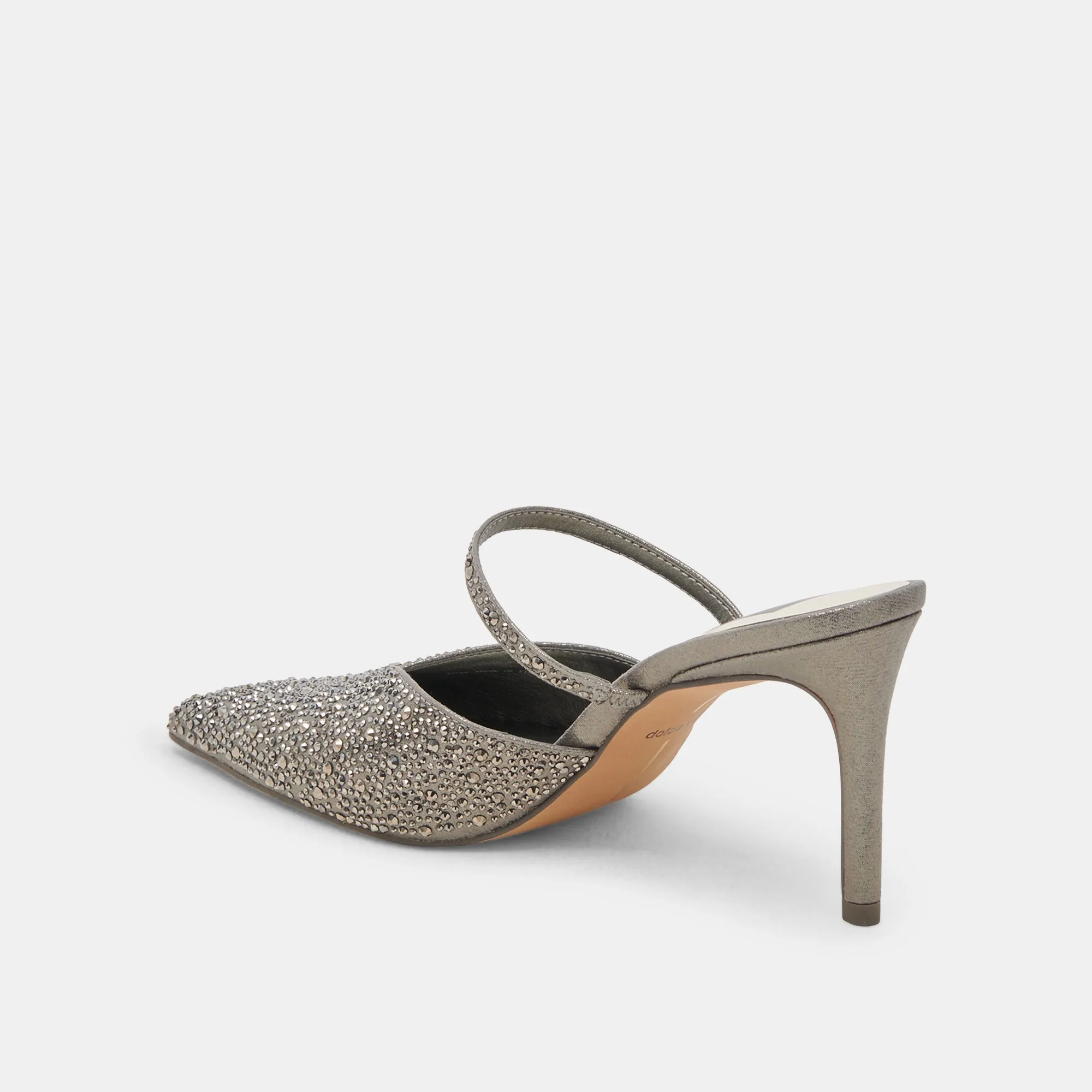 KANIKA CRYSTAL HEELS GUNMETAL FABRIC - re:vita sold by Dolce Vita product image thumbnail 5