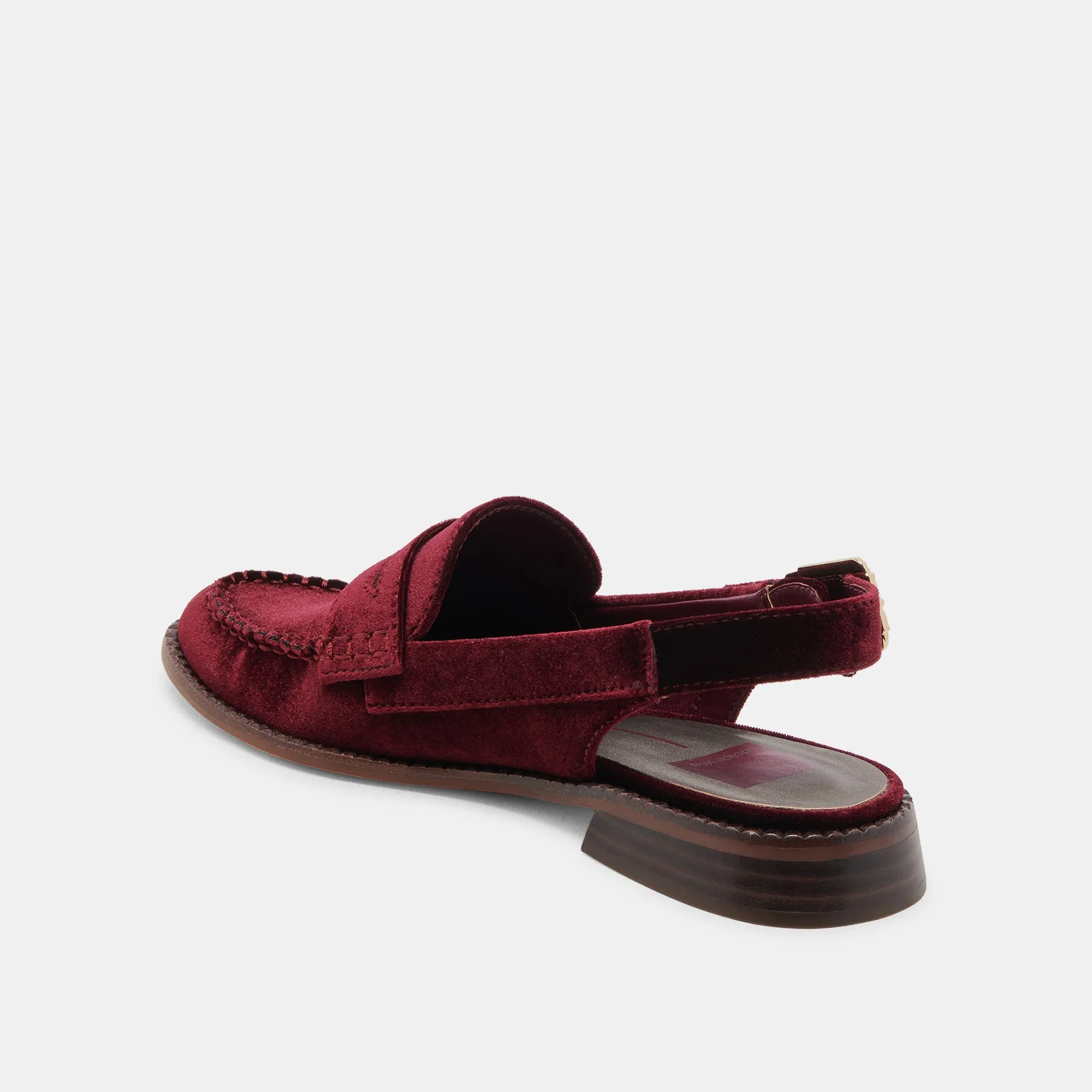 HARDI LOAFERS WINE VELVET - re:vita sold by Dolce Vita product image thumbnail 5