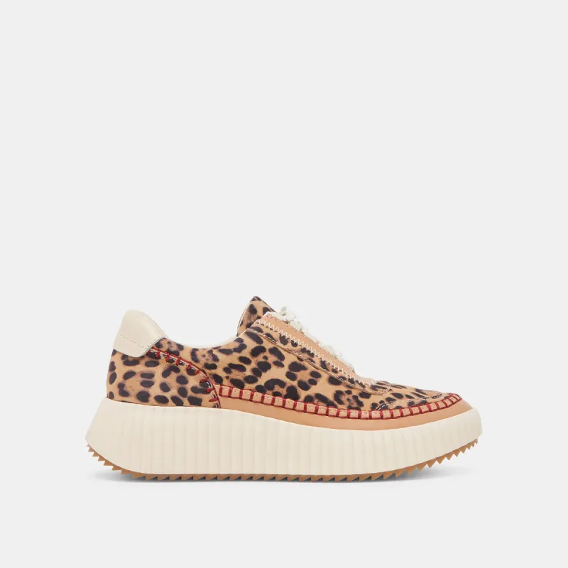 DOLEN SNEAKERS LEOPARD SUEDE sold by Dolce Vita