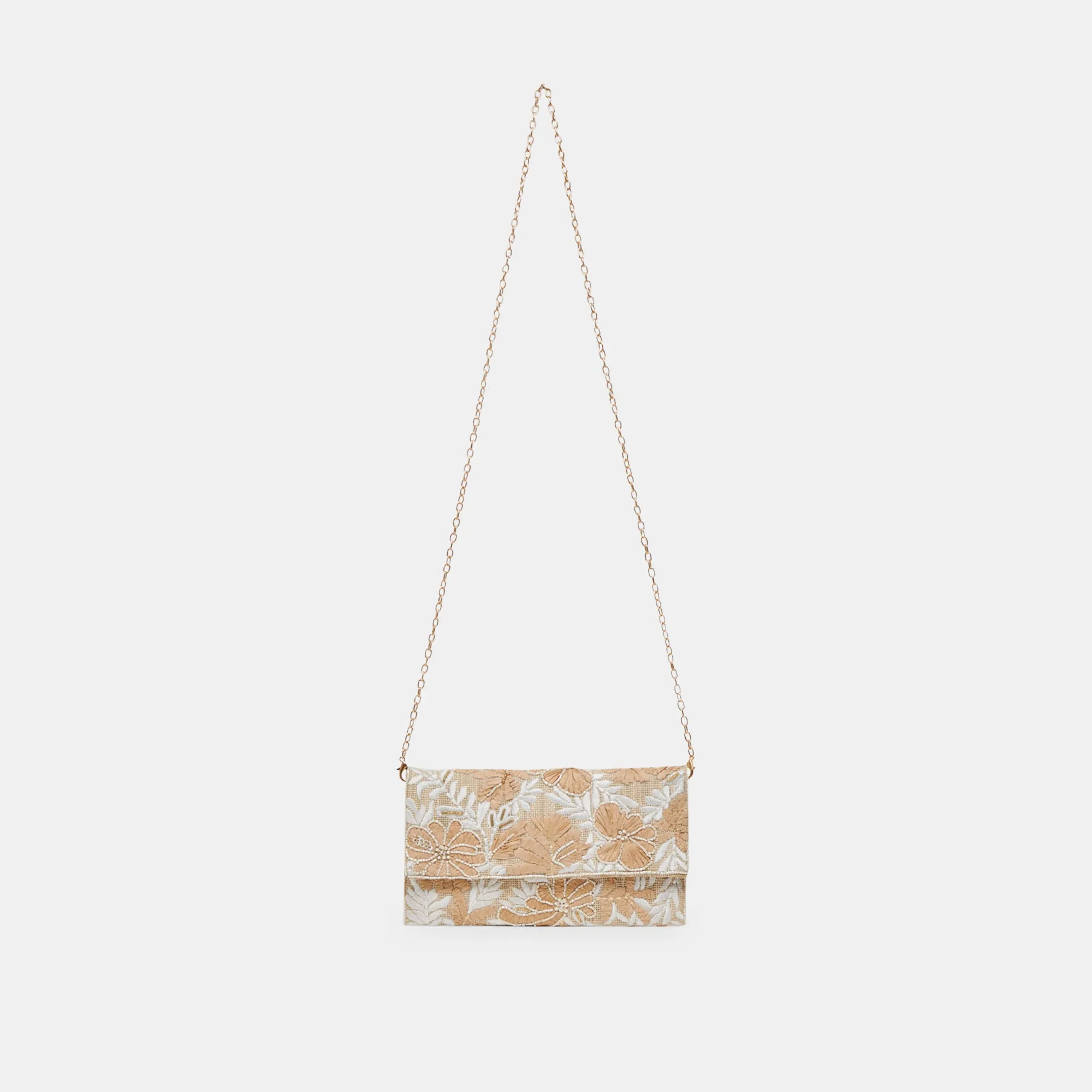 AMALFI CLUTCH NATURAL MULTI BEADED sold by Dolce Vita product image thumbnail 3