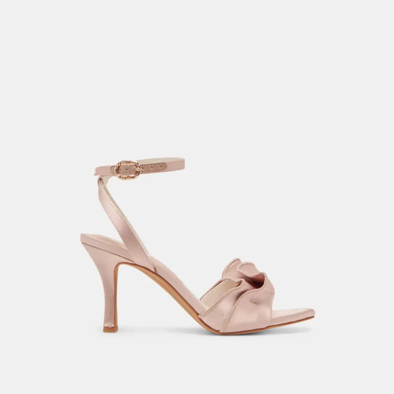LUNETE HEELS LT BLUSH SATIN sold by Dolce Vita