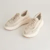 DOLEN FRAY SNEAKERS SAND CANVAS - re:vita sold by Dolce Vita