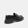 ELIAS FLATS ONYX CRINKLE PATENT - re:vita sold by Dolce Vita
