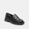 ELIAS FLATS ONYX CRINKLE PATENT - re:vita sold by Dolce Vita