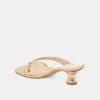 BREVEL HEELS GOLD DISTRESSED LEATHER sold by Dolce Vita