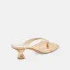 BREVEL HEELS GOLD DISTRESSED LEATHER sold by Dolce Vita